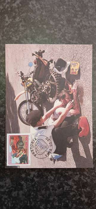 SOUTH AFRICA 1986 BLOOD DONOR CAMPAIGN