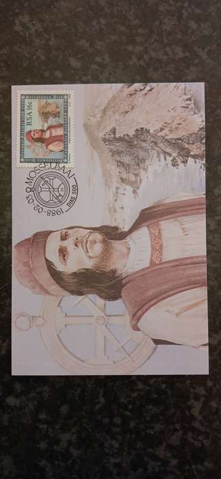 SOUTH AFRICA 1988 500TH ANN. OF THE DISCOVERY OF CAPE OF GOOD HOPE BY BARTHOLOMEU DIAS