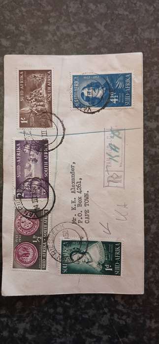 SOUTH AFRICA 1952 300TH ANN. OF THE LANDING OF JAN VAN RIEBEECK
