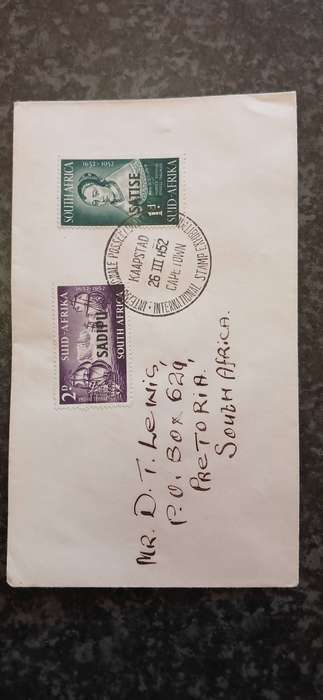SOUTH AFRICA 1952 SOUTH AFRICAN STAMP EXHIBITION-CAPE TOWN OVERPRINTED
