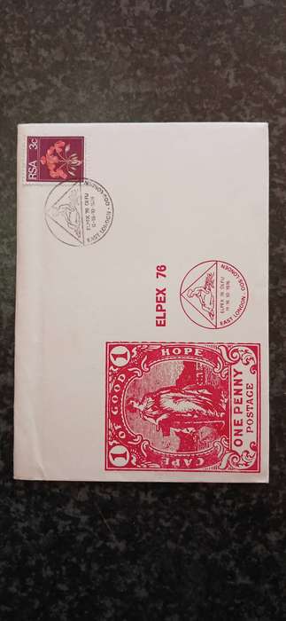 SOUTH AFRICA 1974 FLORA AND FAUNA ELPEX EAST LONDON '76
