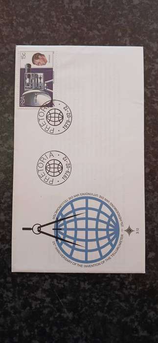 SOUTH AFRICA 1979 25TH ANN. OF TELLUROMETER(RADIO DISTANCE MEASURER)