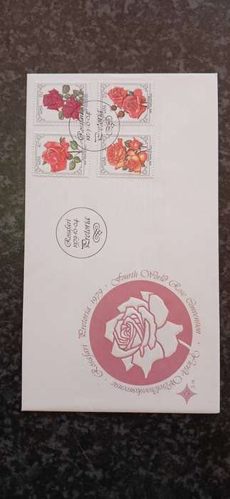 SOUTH AFRICA 1979 ROSAFARI 1979 WORLD ROSE  CONVENTION-PRETORIA