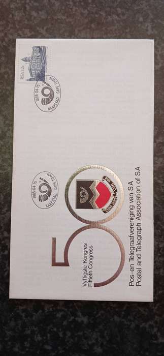 SOUTH AFRICA 1985 50TH CONGRESS OF THE POSTAL AND TELEGRAPH ASSOCIATION IN SOUTH AFRICA