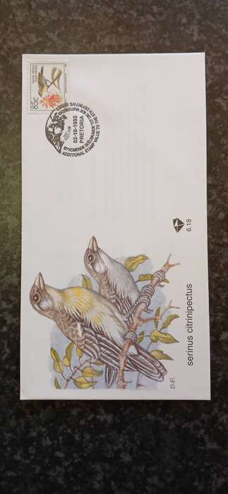SOUTH AFRICA 1995 ENDANGERED FAUNA