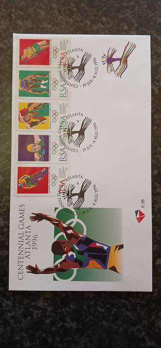 SOUTH AFRICA 1996 OLYMPIC GAMES-ATLANTA U.S.A