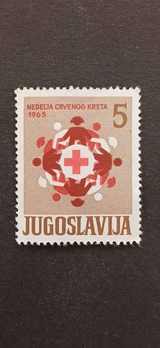 YUGOSLAVIA 1965 RED CROSS (TAX STAMPS)