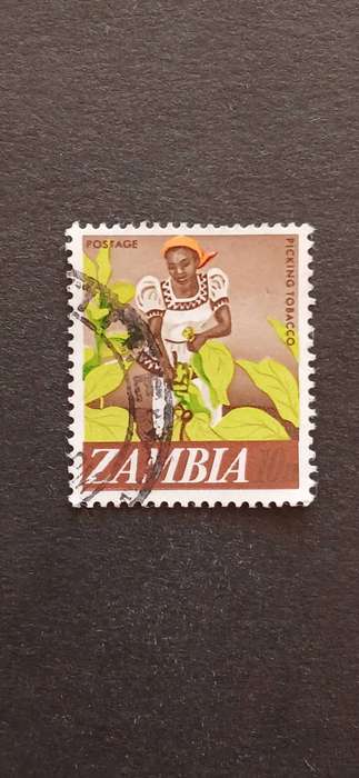 ZAMBIA 1968 LOCAL MOTIFS VALUE IN (K)WACHA & (N)GWECE