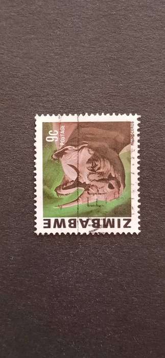 ZIMBABWE 1980 ISSUES OF 1978 OF RHODESIA AND NEW VALUES INSCRIBED "ZIMBABWE"