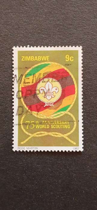 ZIMBABWE 1982 75TH ANN. OF THE BOY SCOUT MOVEMENT