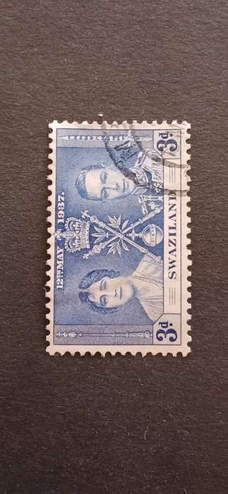 SWAZILAND 1937 CORONATION OF KING GEORGE V AND QUEEN ELIZABETH