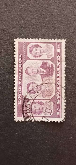 SWAZILAND 1947 ROYAL VISIT
