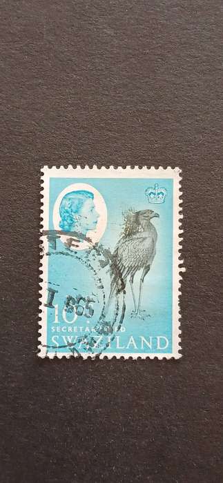 SWAZILAND 1962 QUEEN ELIZABETH II-LOCAL MOTIFS