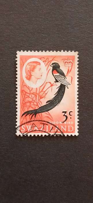 SWAZILAND 1968 PREVIOUS ISSUE SURCHARGED