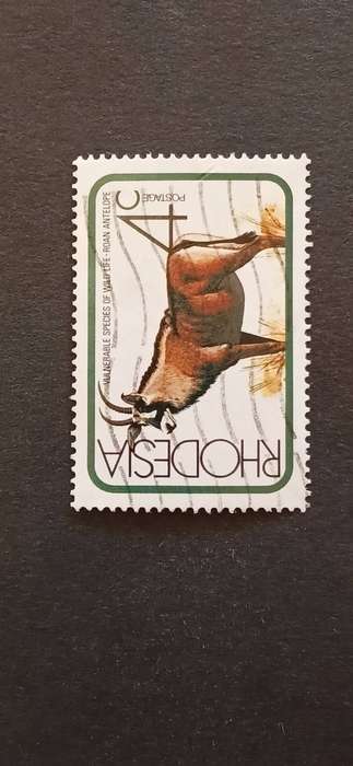RHODESIA 1976 AFRICAN MAMMALS
