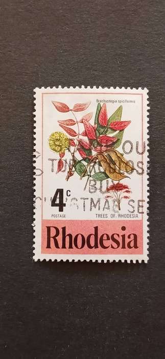RHODESIA 1976 TREE BLOSSOMS