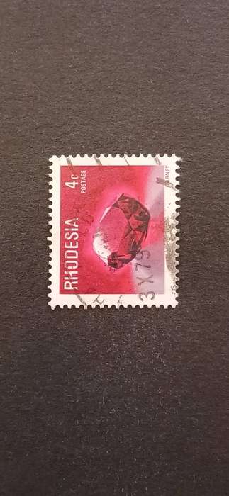 RHODESIA 1978 GEMSTONES AND WATERFALLS