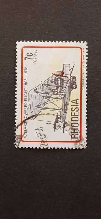 RHODESIA 1978 75TH ANN. OF POWERED FLIGHT
