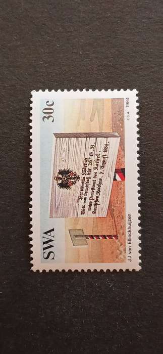 S.W.A 1984 100TH ANN. OF COLONIZATION OF S.W.A BY GERMANY