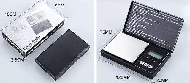 Mini digital pocket scale 0.01g-500g