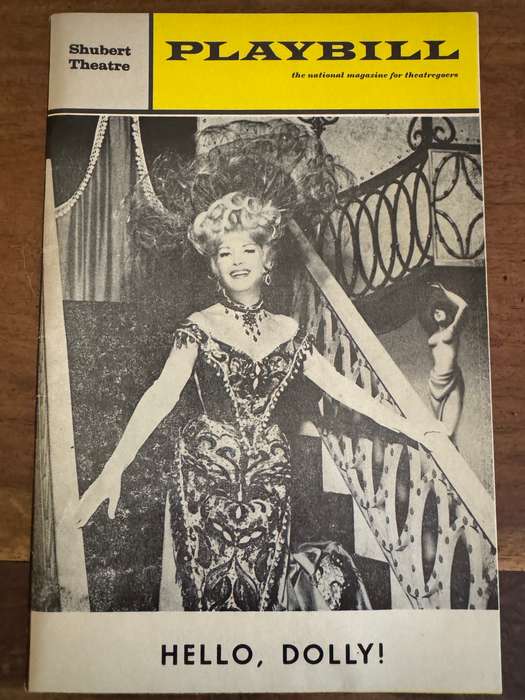 Two Betty Grable Hello Dolly Playbills (different covers for each)
