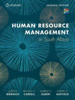 Human Resource Management in South Africa, 7th Edition by Warnich