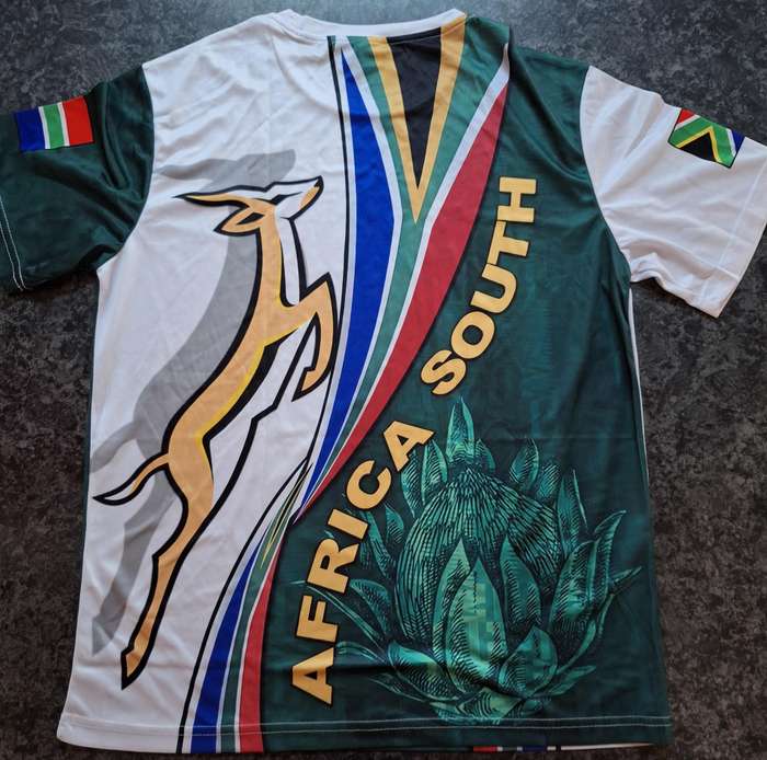 Size L Springbok Supporters Shirt