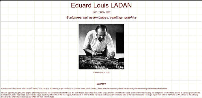 Eduard Louis LADAN nail Mosaic art