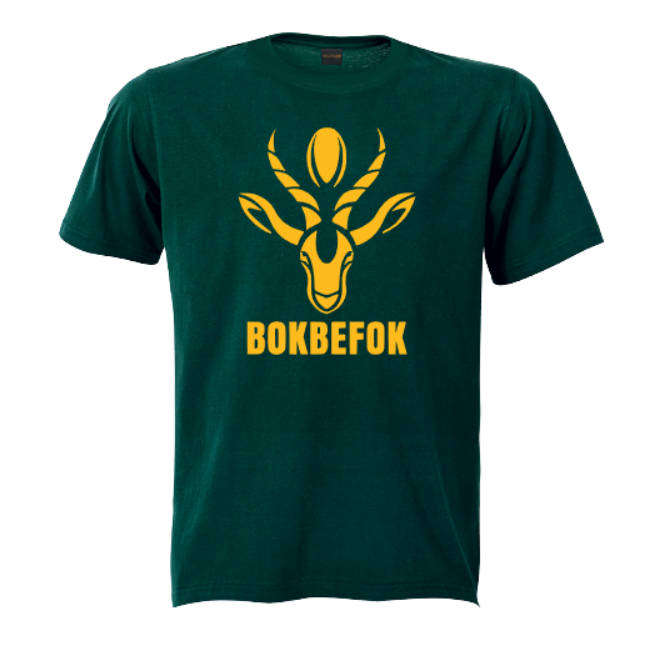 Springbok Rugby support T-Shirt Bok Befok