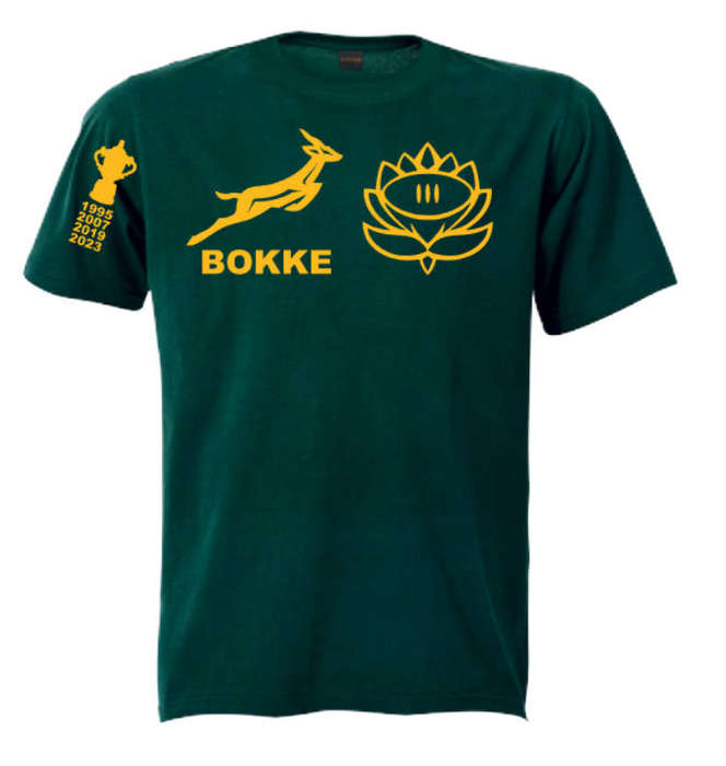 Springbok Rugby support T-Shirt Bok Befok