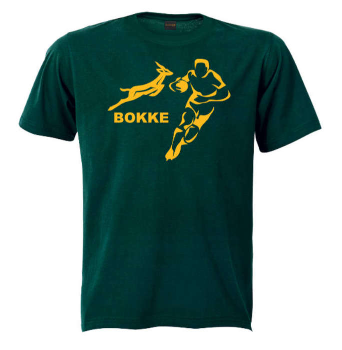 Springbok Rugby support T-Shirt Bok Befok