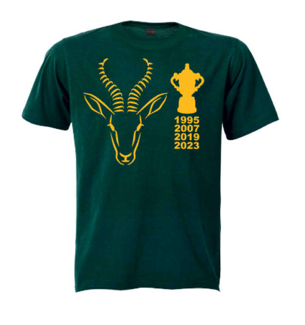 Springbok Rugby support T-Shirt Bok Befok