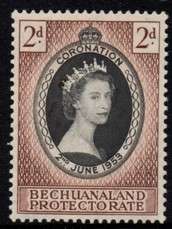 Bechuanaland Protectorate - 1953 Coronation MNH SACC 137