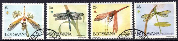 Botswana - 1983 Christmas Set Used SG 545-548
