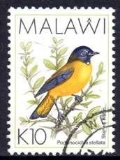 Malawi - 1988 Birds K10 Used SG 804a