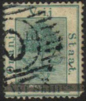 Orange Free State - 1881 1d Surcharge Type a Used SACC 14