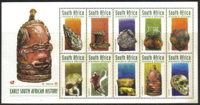 South Africa - 1998 Early South African History Souvenir Booklet SACC 1107