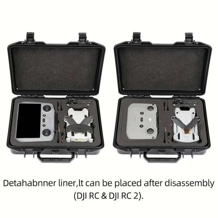 Hard Case for DJI Mini 3/3 Pro and 4 Pro drones (for fly more combo)