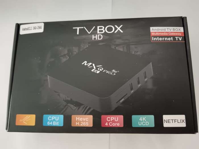 MXQPRO  Android BOX 5G 16gb Ram  256 GB storage