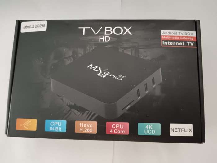 MXQPRO  Android BOX 5G 16gb Ram  256 GB storage