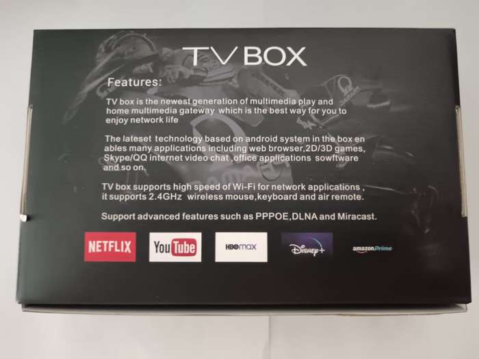 MXQPRO  Android BOX 5G 16gb Ram  256 GB storage