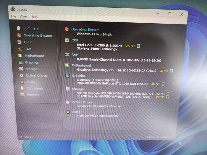 Core i5 Gamer**GTX1060 6GB Graphics**SSD+HDD**