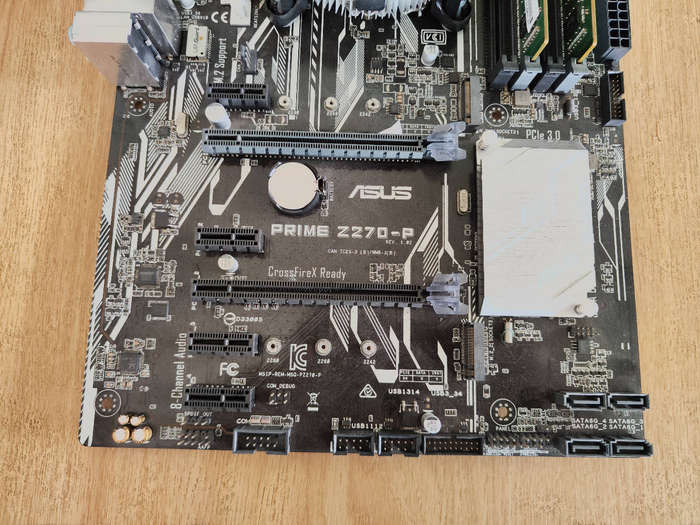 Intel Core i5 6th Gen Combo**Asus Prime Z270-P Motherboard**8GB DDR4 Ram