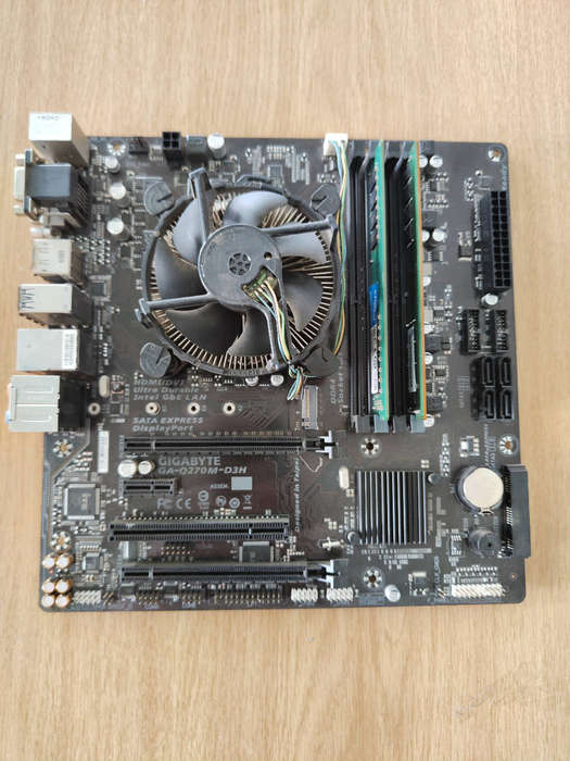 Intel Core i5 7400 Combo**Gigabyte Q270M Motherboard**16GB DDR4 Ram