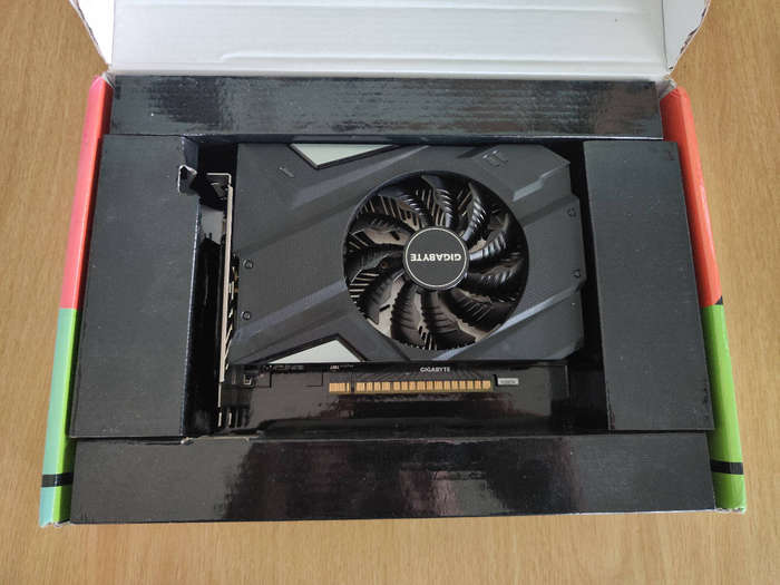 Gigabyte GTX1650 4GB GDDR6 Graphics card**6Pin PCIE Power needed**
