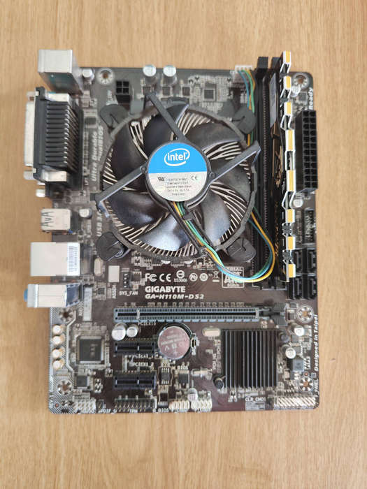 Intel Core i5 6500 combo**Apacer 8GB DDR4 Ram**Gigabyte H110m