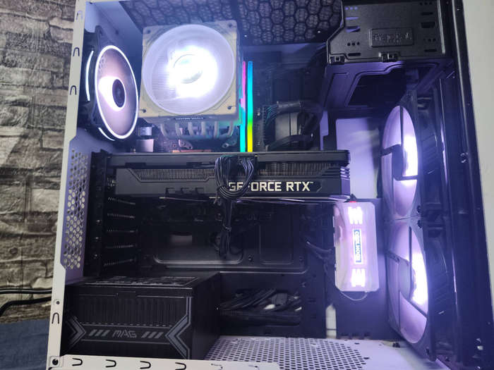 12th Gen i5 Gaming Monster**RTX3070**32GB ARGB Gaming Ram**1TB NVME