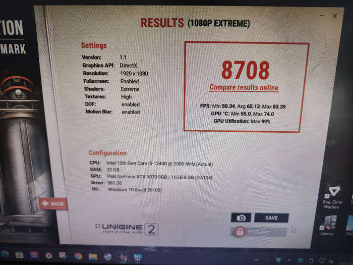 12th Gen i5 Gaming Monster**RTX3070**32GB ARGB Gaming Ram**1TB NVME