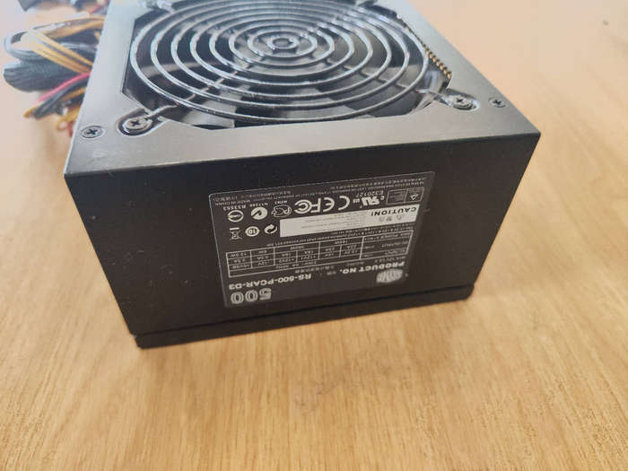 Cooler master RS500 PSU *500w* 4+4pin CPU + 6Pin PCI-E