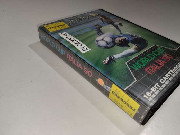 World Cup Italia '90 & World Class Leader Board Sega Mega Drive Bundle (MD, PAL, CIB)